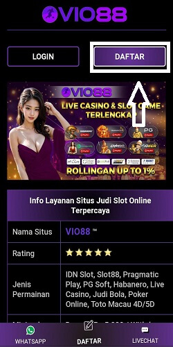 daftar situs vio88