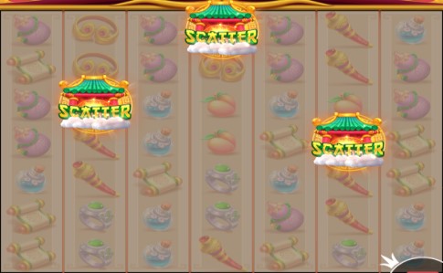 Tampilan Menang Simbol Scatter - Monkey King Rush