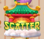 Simbol Pagoda (Scatter) - Monkey King Rush